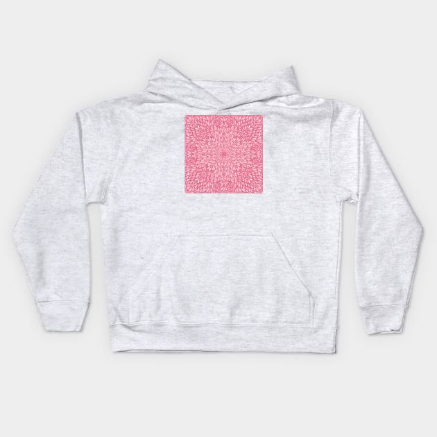 Pink Petals Kids Hoodie by lizzyad